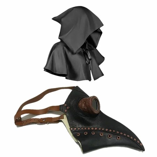 Plague doctor mask - cloak, dress
