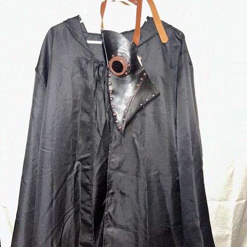 Plague doctor mask cloak - plague, &