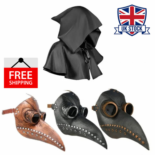 Plague doctor mask cloak - plague,