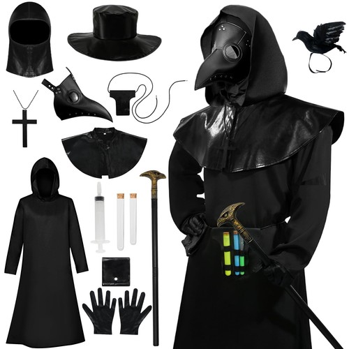 Deluxe plague doctor costume - plague,
