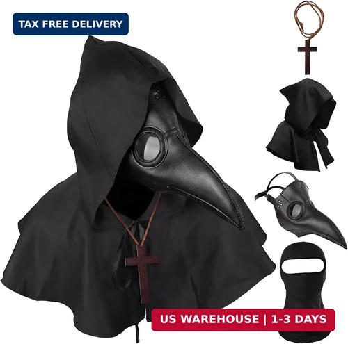 Haosun plague doctor mask and - haosun,