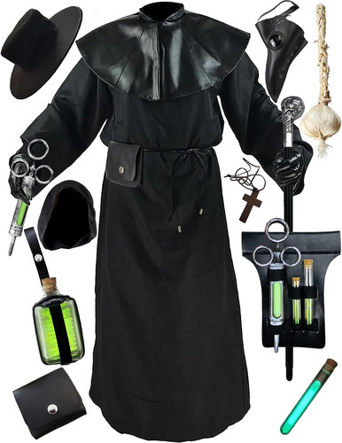 Plague doctor costume cloak - plague,