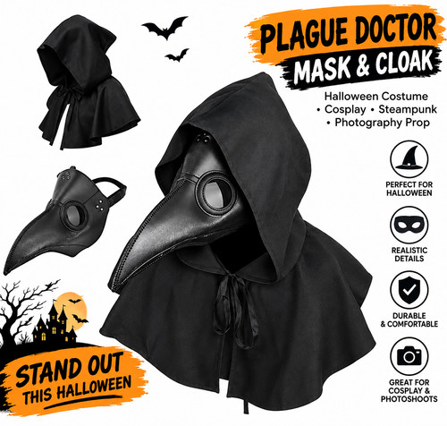 Halloween plague doctor mask - halloween,