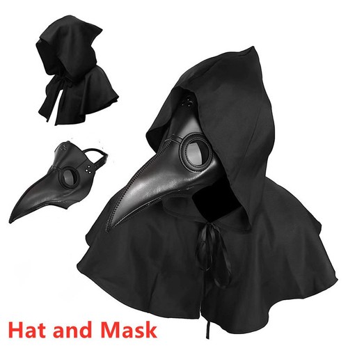 Plague doctor mask cloak - plague,