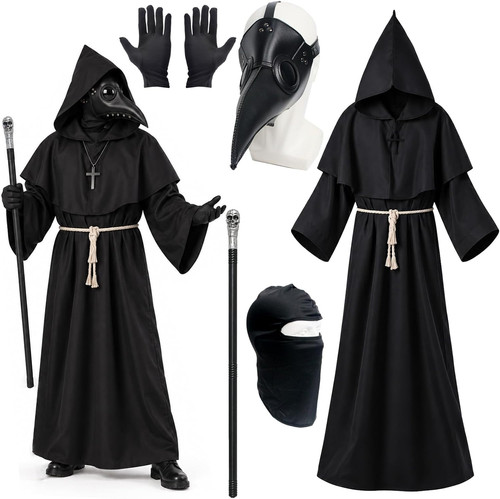 Halloween costumes set - halloween, plague