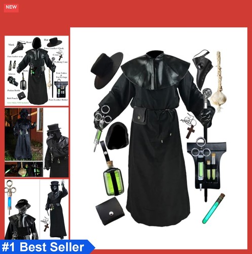 Plague doctor costume piece - costume, 18
