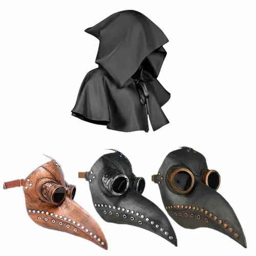 Plague doctor costume mask - plague,