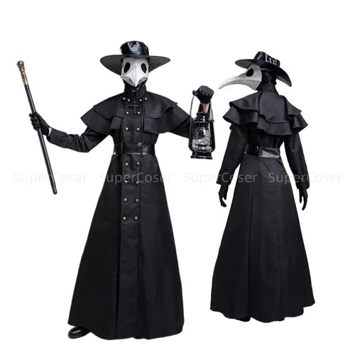 Plague doctor costume - doctor, hooded