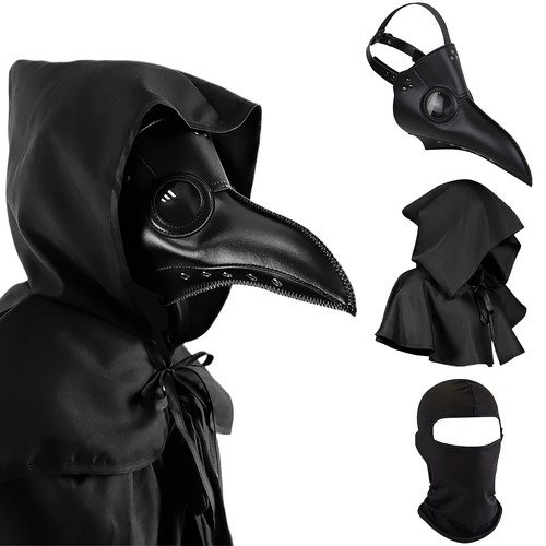 Plague doctor mask costume - plague,