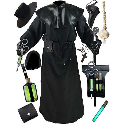 Medieval plague doctor costume - plague,
